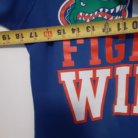 Florida Gators UF Champion Men's Pullover Hoodie Sweatshirt Blue Medium NCAA - Picture 10 of 11